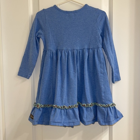 Matilda Jane Caitlin Blue Lap Dress Size 2 - Picture 8 of 12